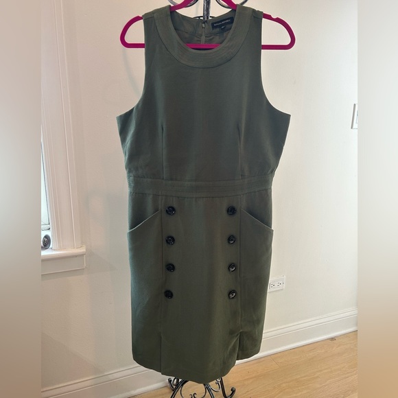 Banana Republic -14- Green - Dress - Picture 1 of 6